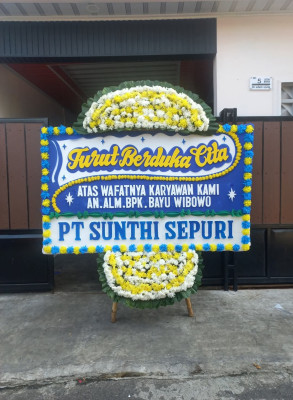Papan Bunga Duka di Tapaktuan
